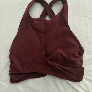 lululemon athletica Burgundy Sports Bra